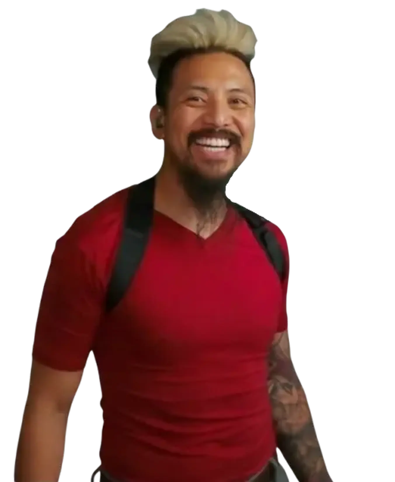 Alvin smiling